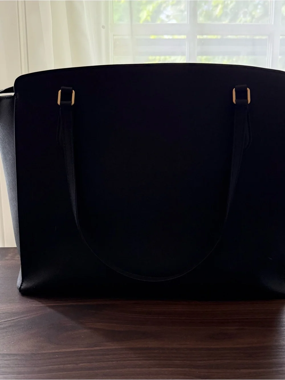 Tory Burch Black Leather Tote